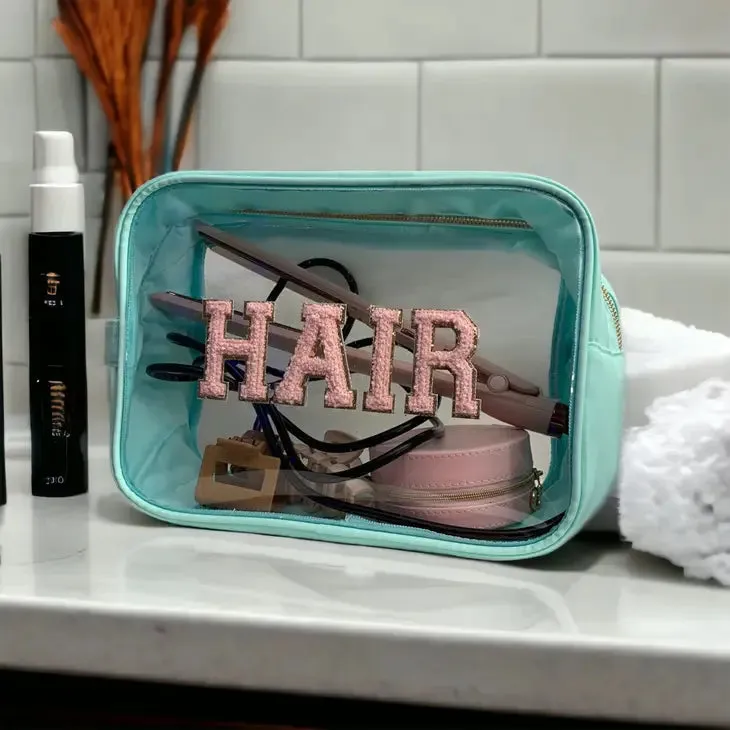 Hair Products Vinyl Travel Bag