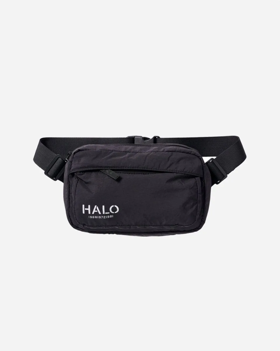 Halo Ribstop Waist Bag - Black