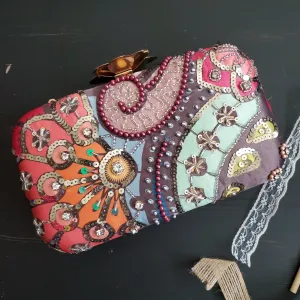 Hand Embroidery Bag Multi