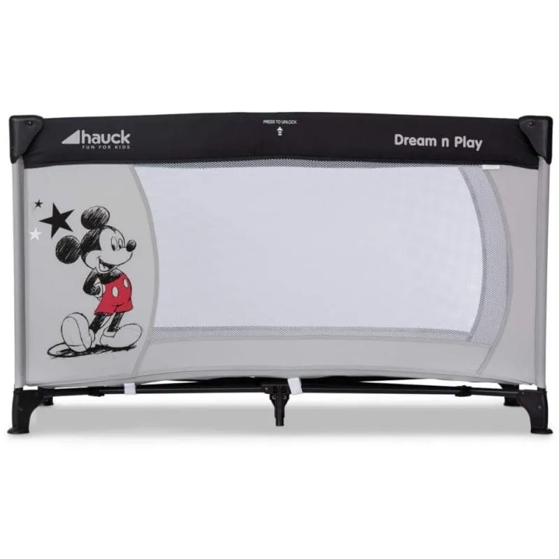 Hauck Disney Dream N Play Travel Cot - Mickey Stars