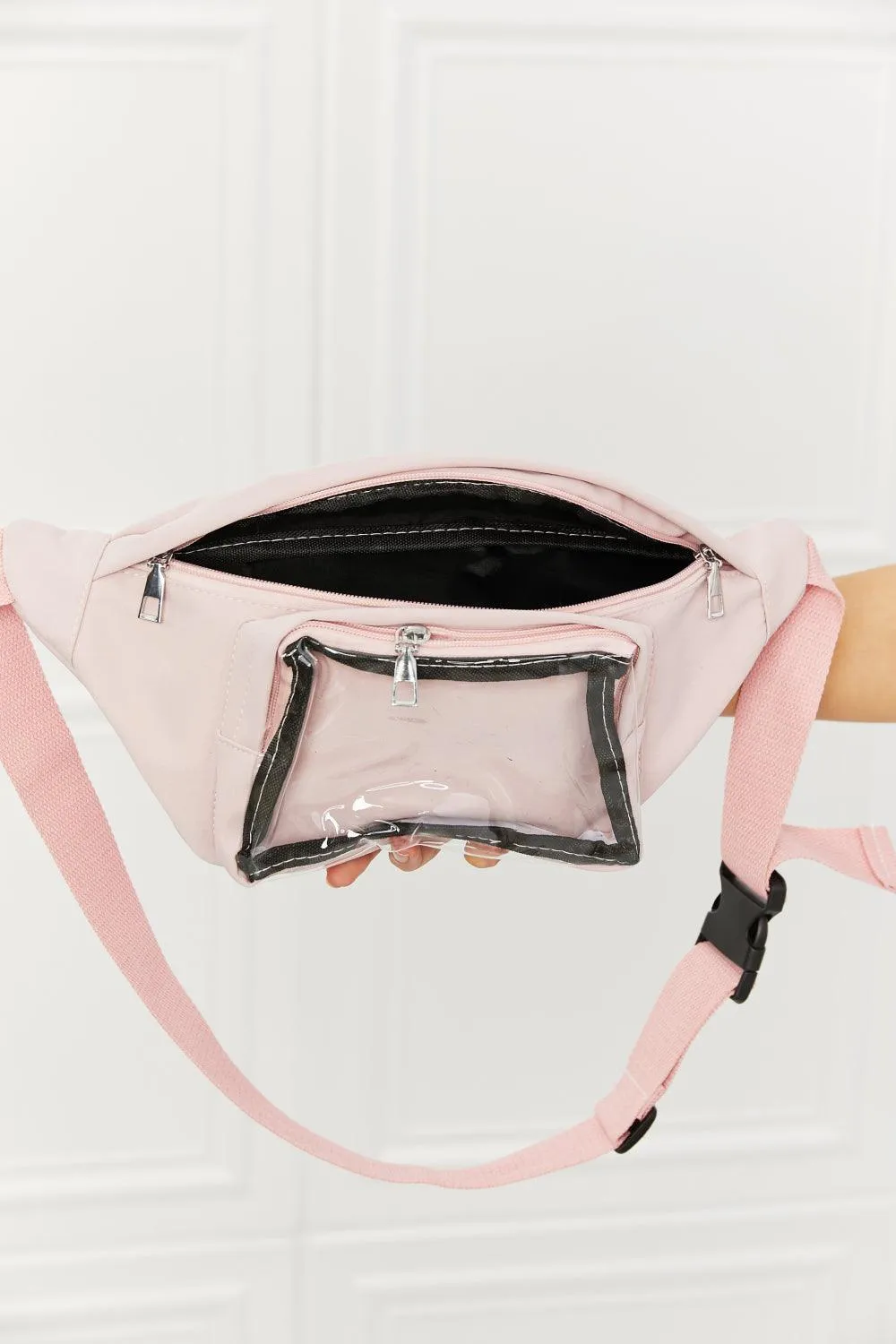 Hazel Blues® |  Fame Doing Me Waist Bag in Pink