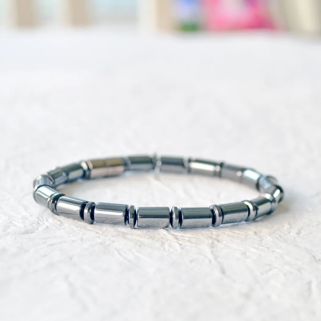 Hematite High Power Magnetic Therapy Bracelet
