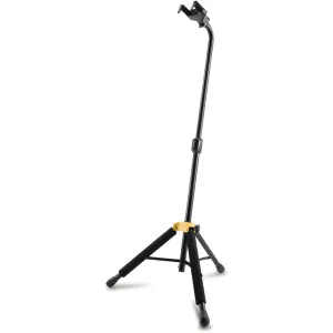 Hercules 05/GS414BPLUS Auto Grab Single Guitar Stand with Leg Rest