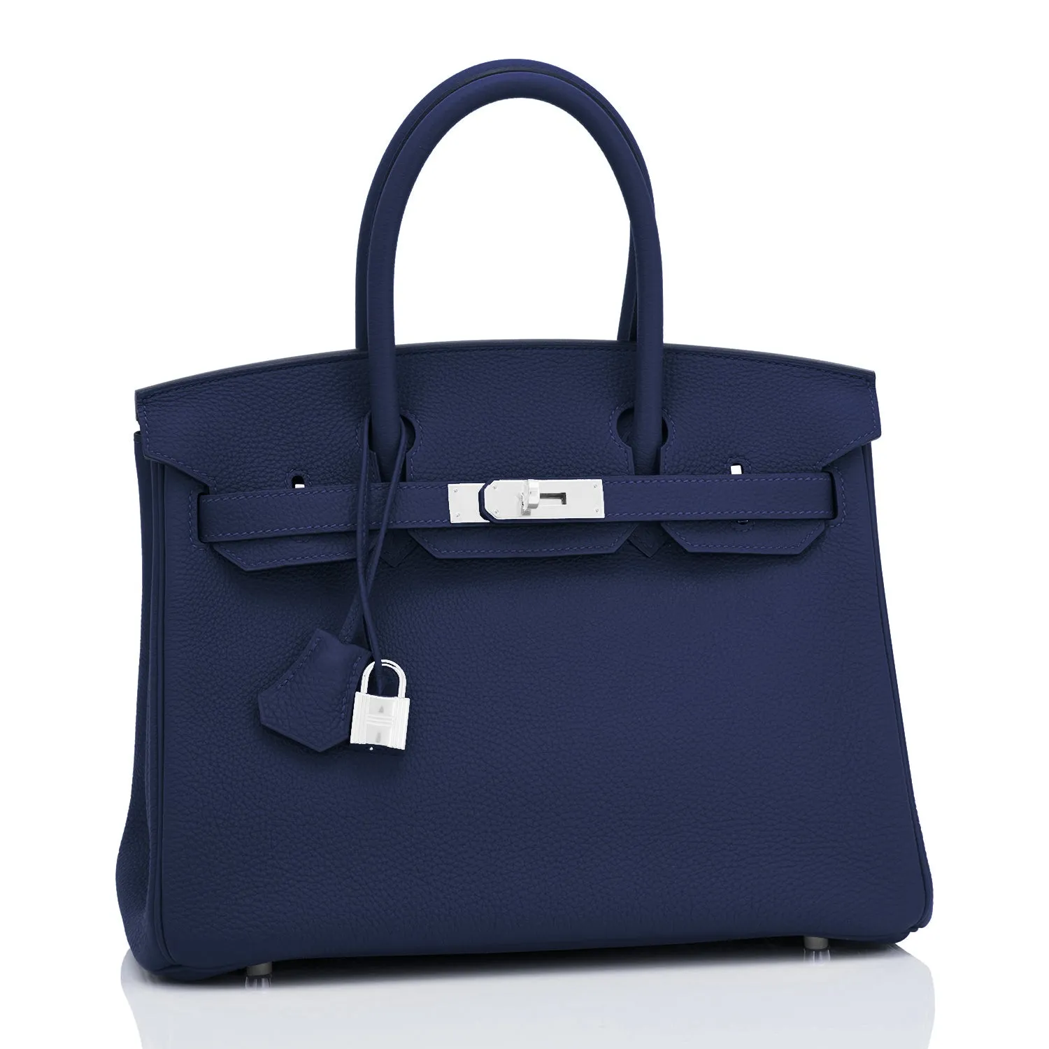Hermes Blue Nuit Navy Birkin 30cm Togo Palladium Bag