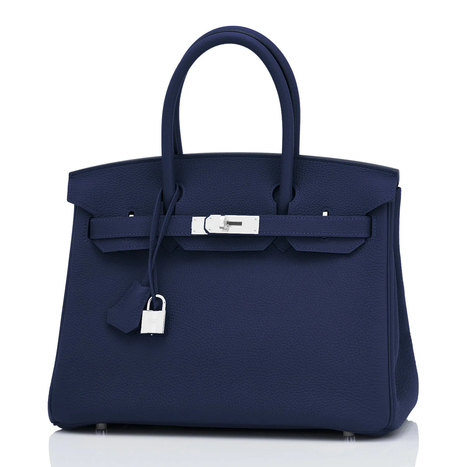 Hermes Blue Nuit Navy Birkin 30cm Togo Palladium Bag