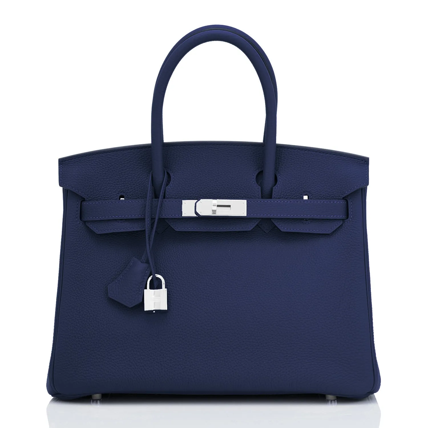 Hermes Blue Nuit Navy Birkin 30cm Togo Palladium Bag