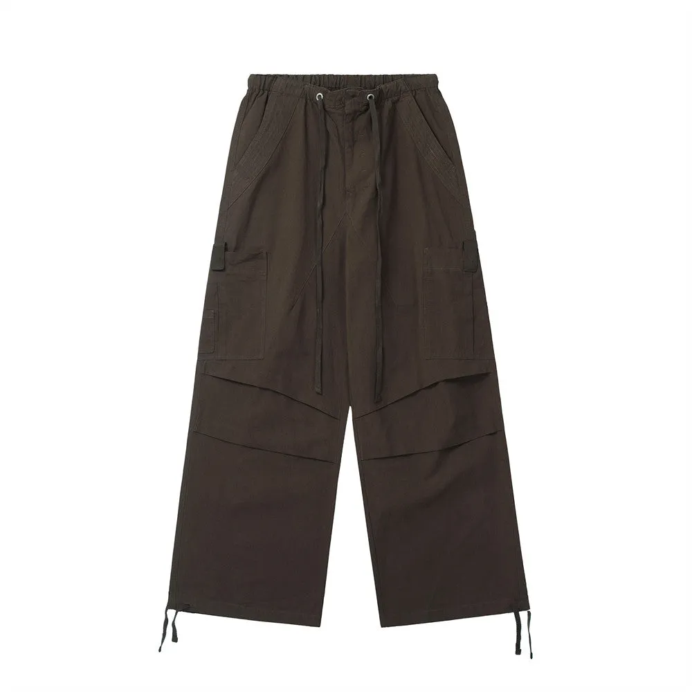 Hip Hop Pleated Baggy Sweatpants