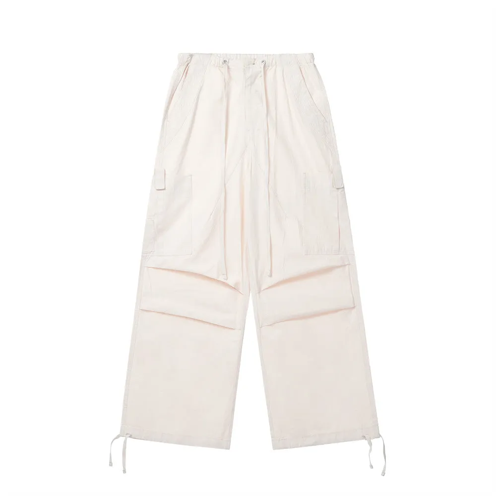 Hip Hop Pleated Baggy Sweatpants