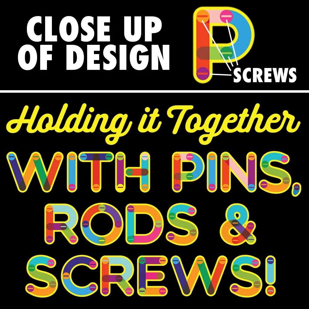 Holding It Together with Pins, Rods & Screws (Backpack)