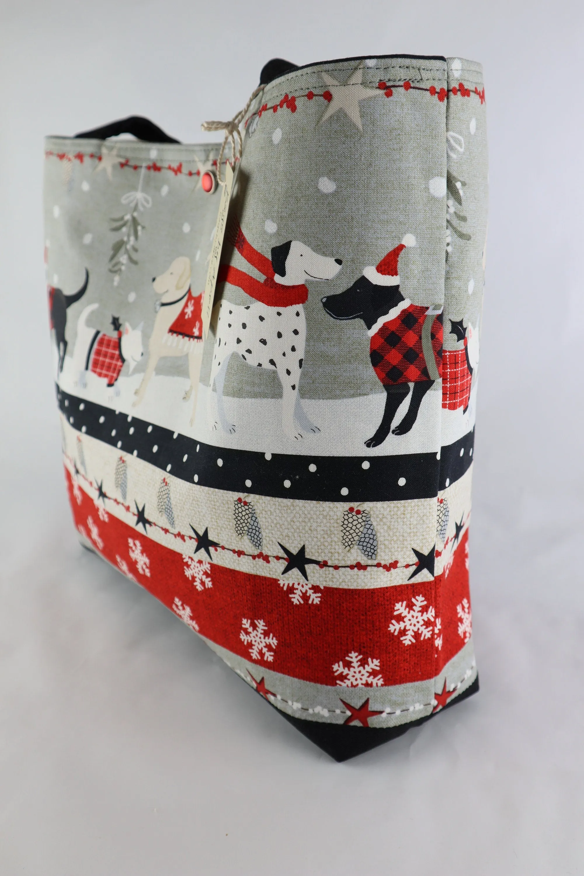 Holiday Dogs Shoulder Bag Purse