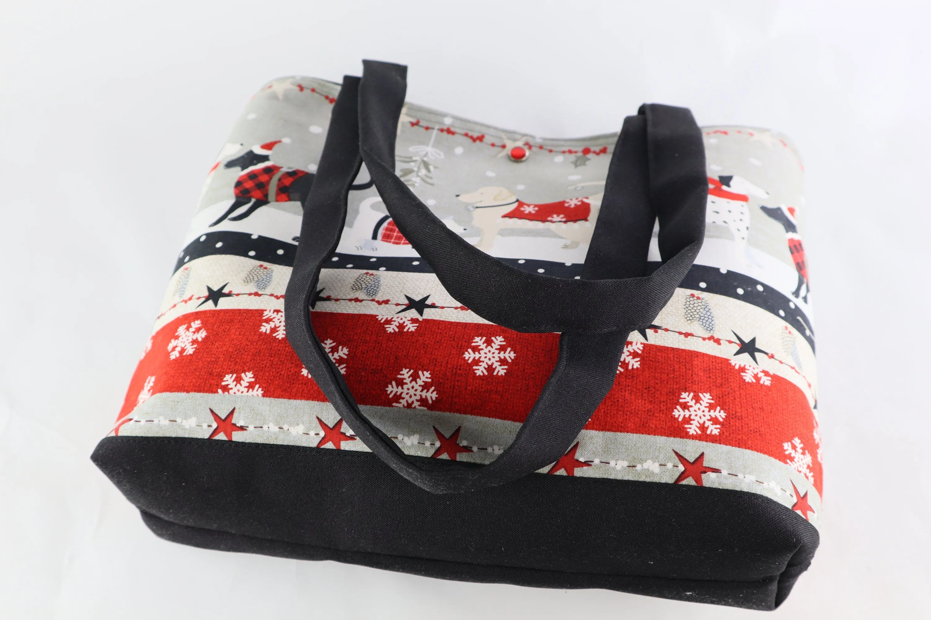 Holiday Dogs Shoulder Bag Purse