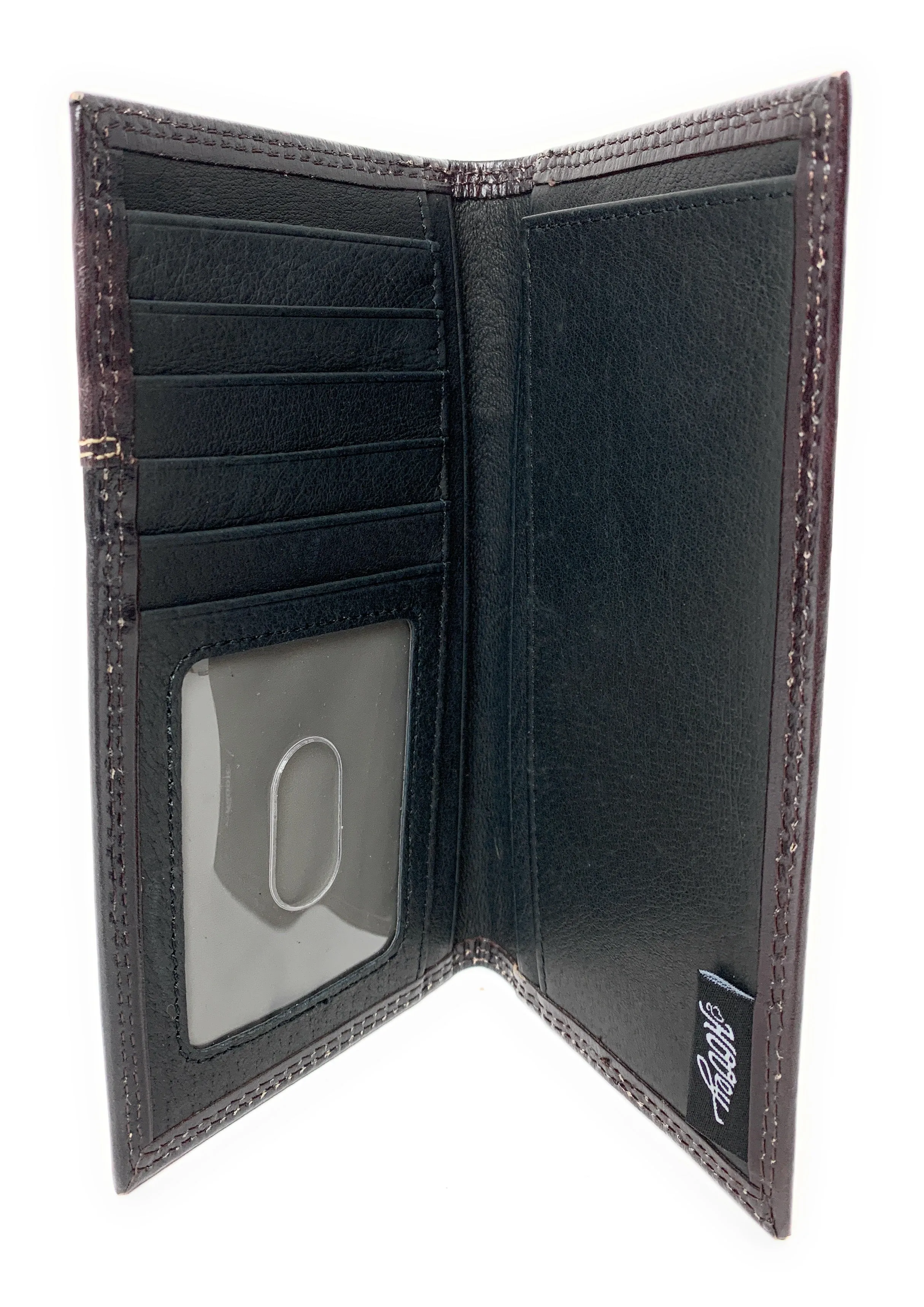 Hooey Tooled Rodeo Wallet Saddle Tan - 2001566W4