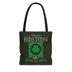 House Boston Shamrock Banner Tote Bag