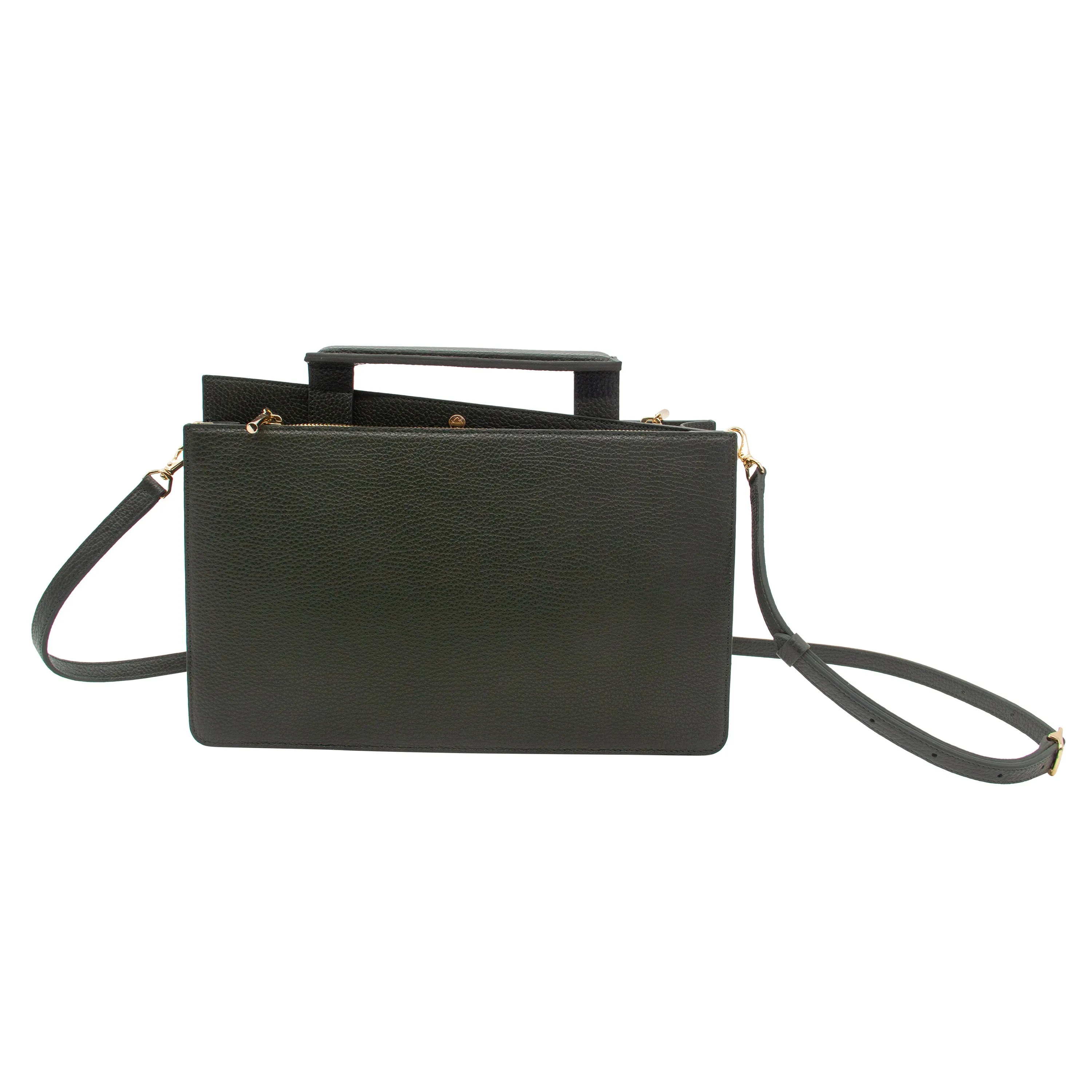 Hunter Green Dover Top Handle Bag