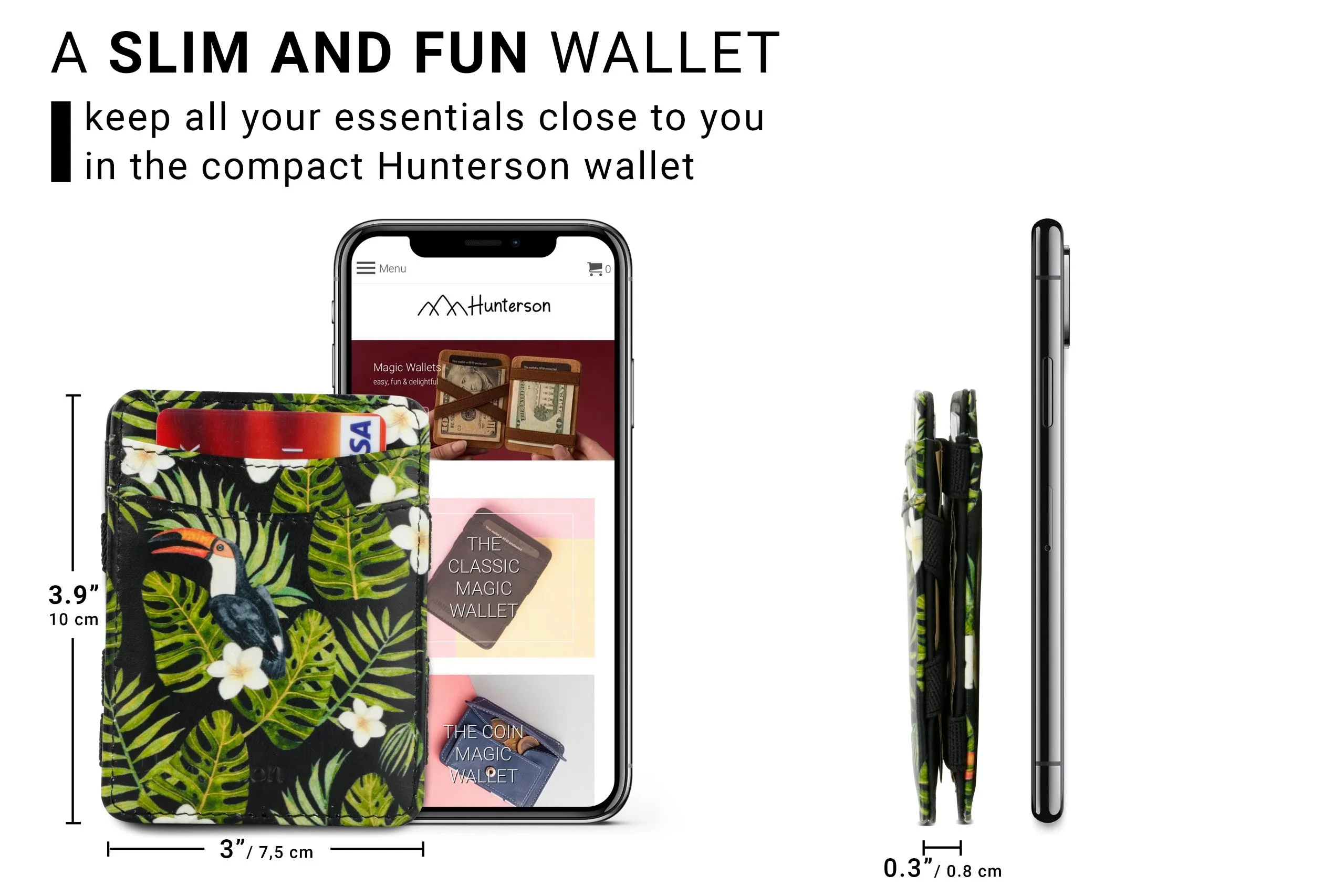 Hunterson RFID Magic Wallet