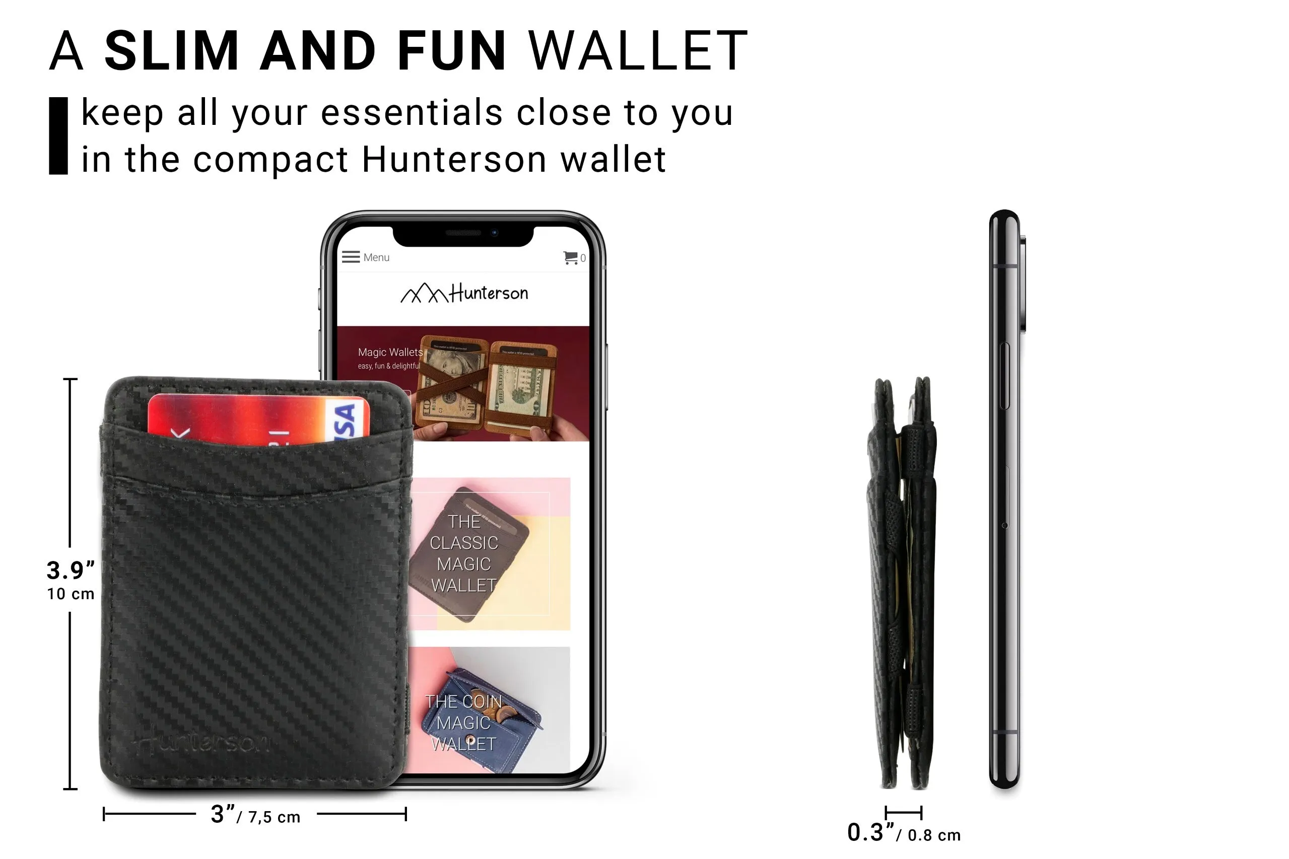 Hunterson RFID Magic Wallet