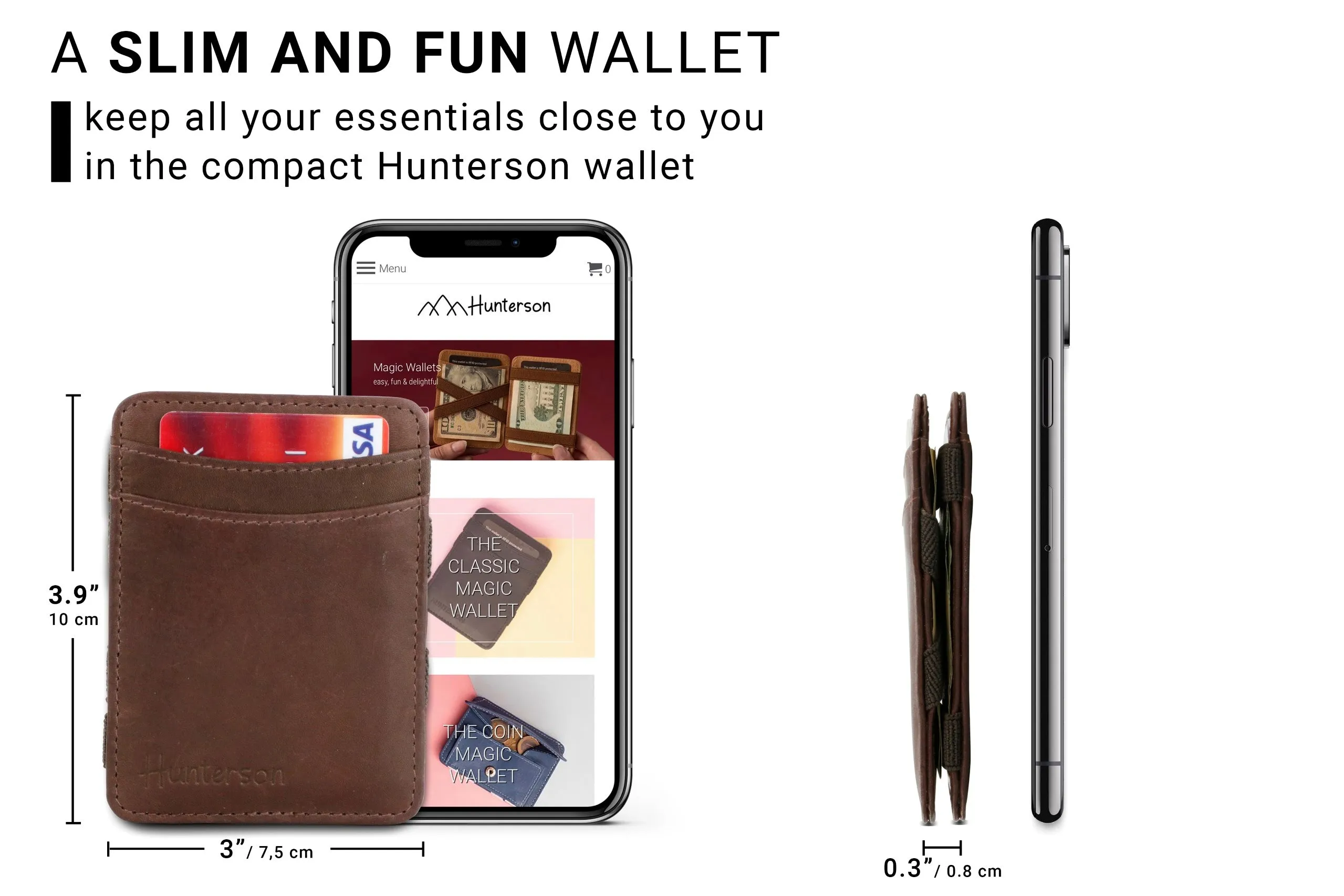 Hunterson RFID Magic Wallet