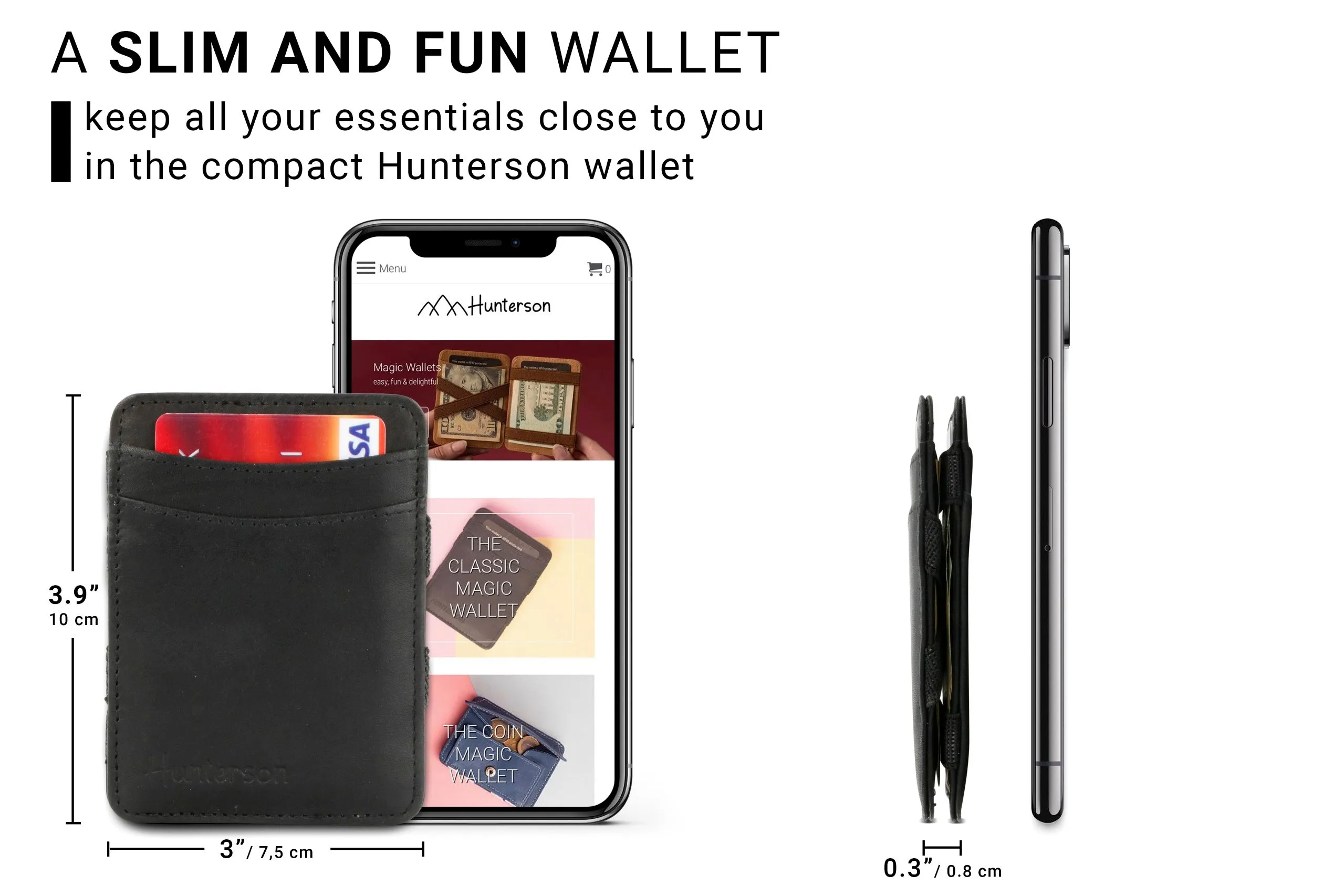 Hunterson RFID Magic Wallet