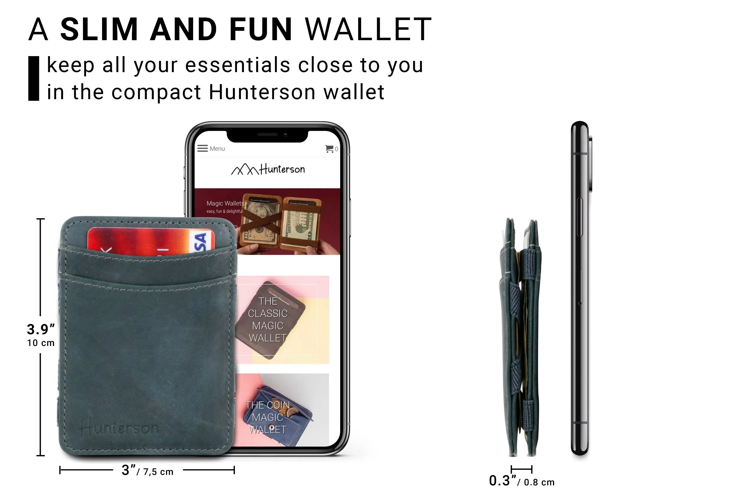 Hunterson RFID Magic Wallet