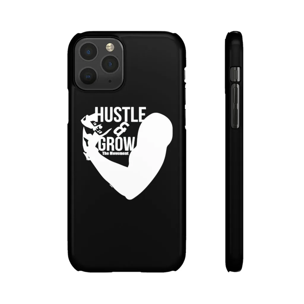 Hustle & Grow Snap Case (IPhone/Samsung Galaxy) (Black)