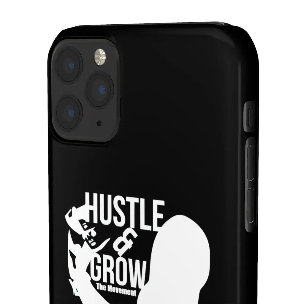 Hustle & Grow Snap Case (IPhone/Samsung Galaxy) (Black)