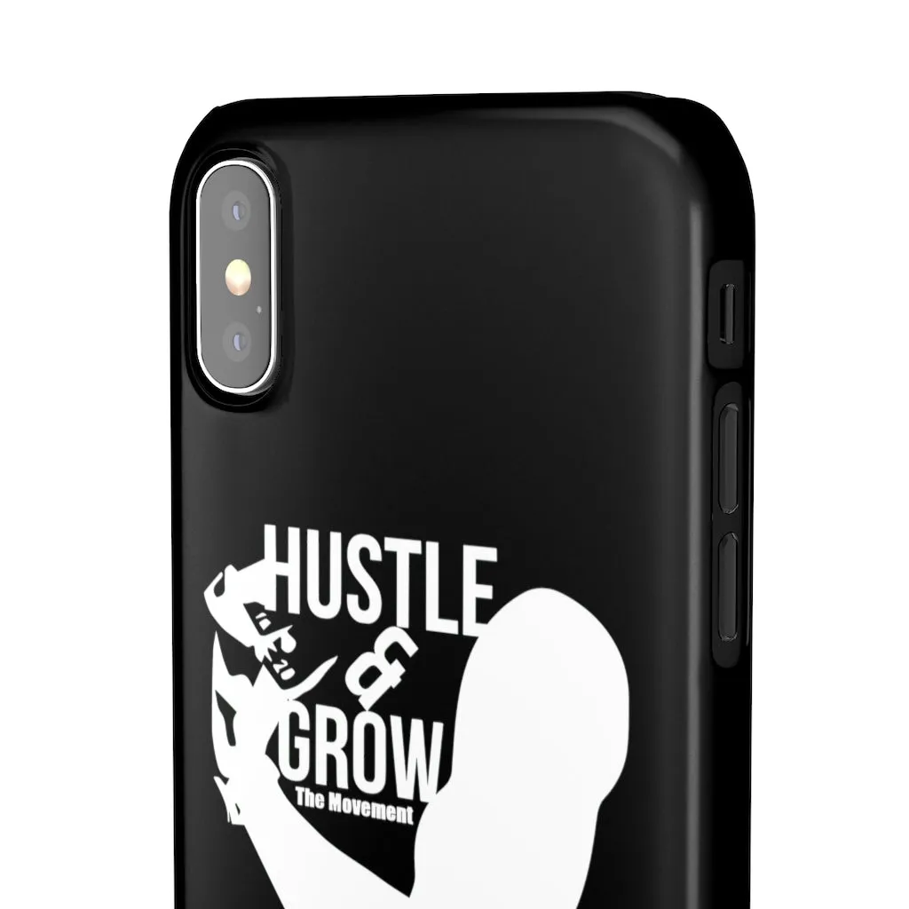Hustle & Grow Snap Case (IPhone/Samsung Galaxy) (Black)