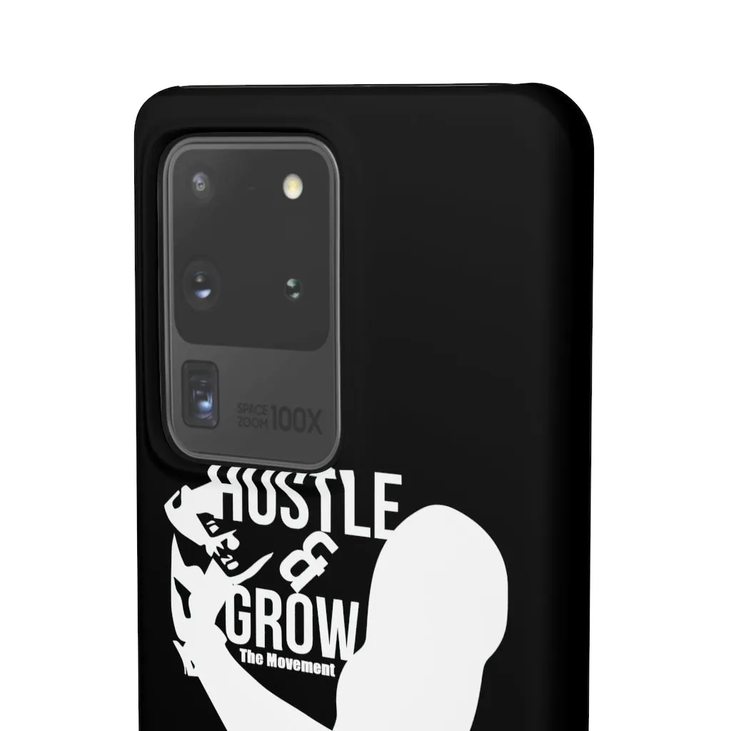 Hustle & Grow Snap Case (IPhone/Samsung Galaxy) (Black)