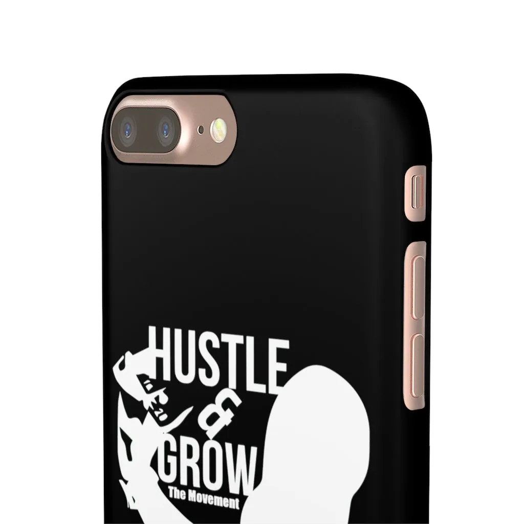 Hustle & Grow Snap Case (IPhone/Samsung Galaxy) (Black)