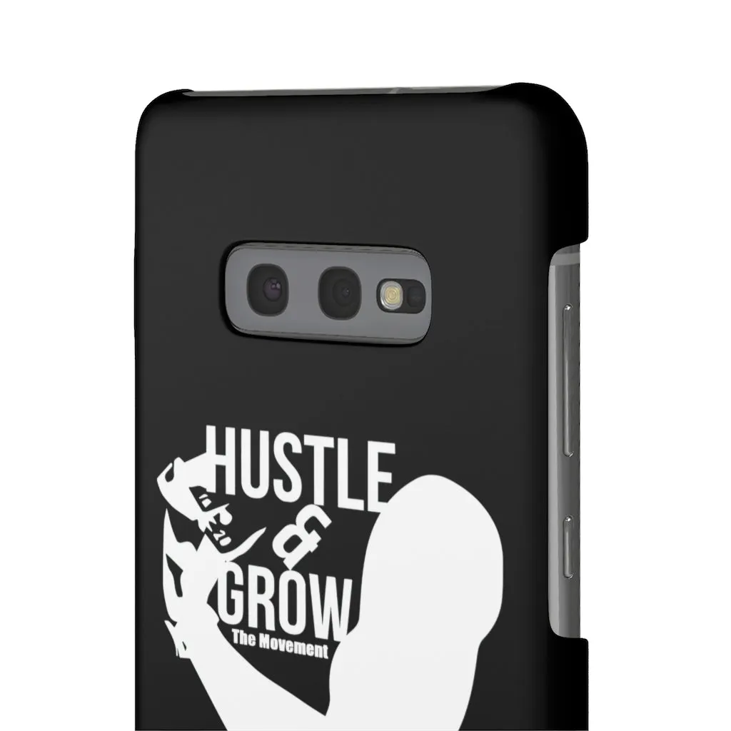 Hustle & Grow Snap Case (IPhone/Samsung Galaxy) (Black)