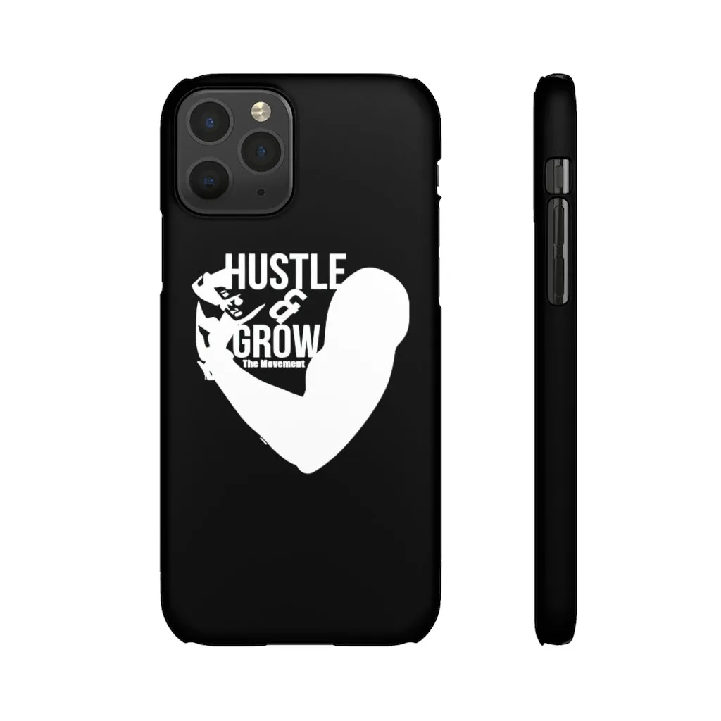Hustle & Grow Snap Case (IPhone/Samsung Galaxy) (Black)