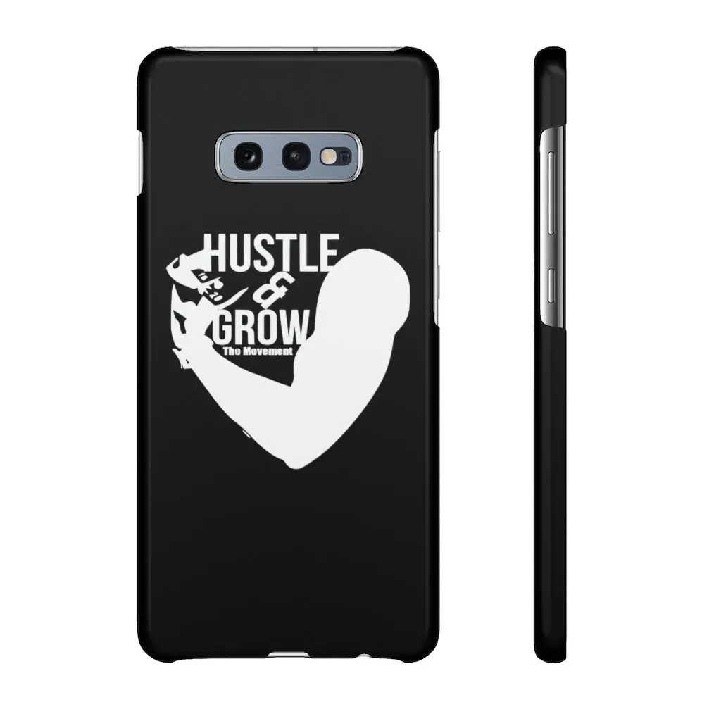 Hustle & Grow Snap Case (IPhone/Samsung Galaxy) (Black)