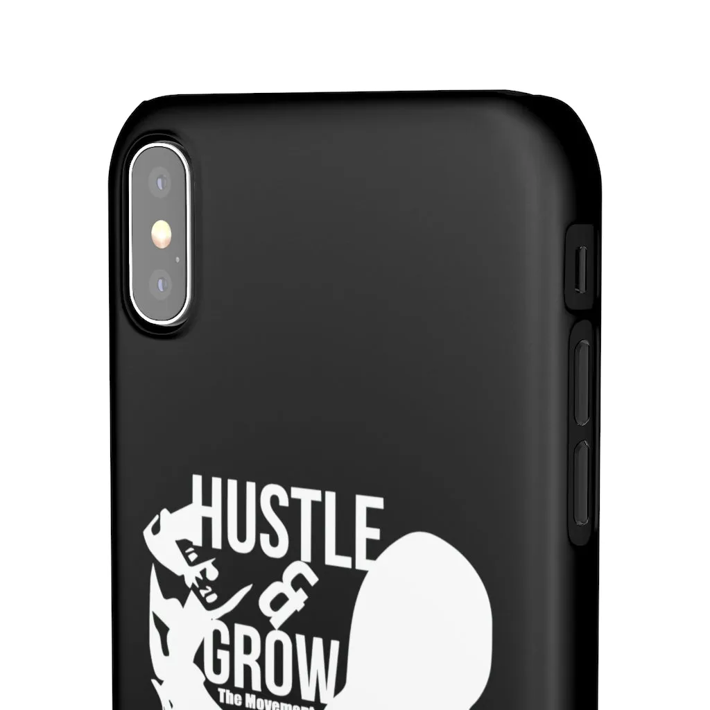 Hustle & Grow Snap Case (IPhone/Samsung Galaxy) (Black)