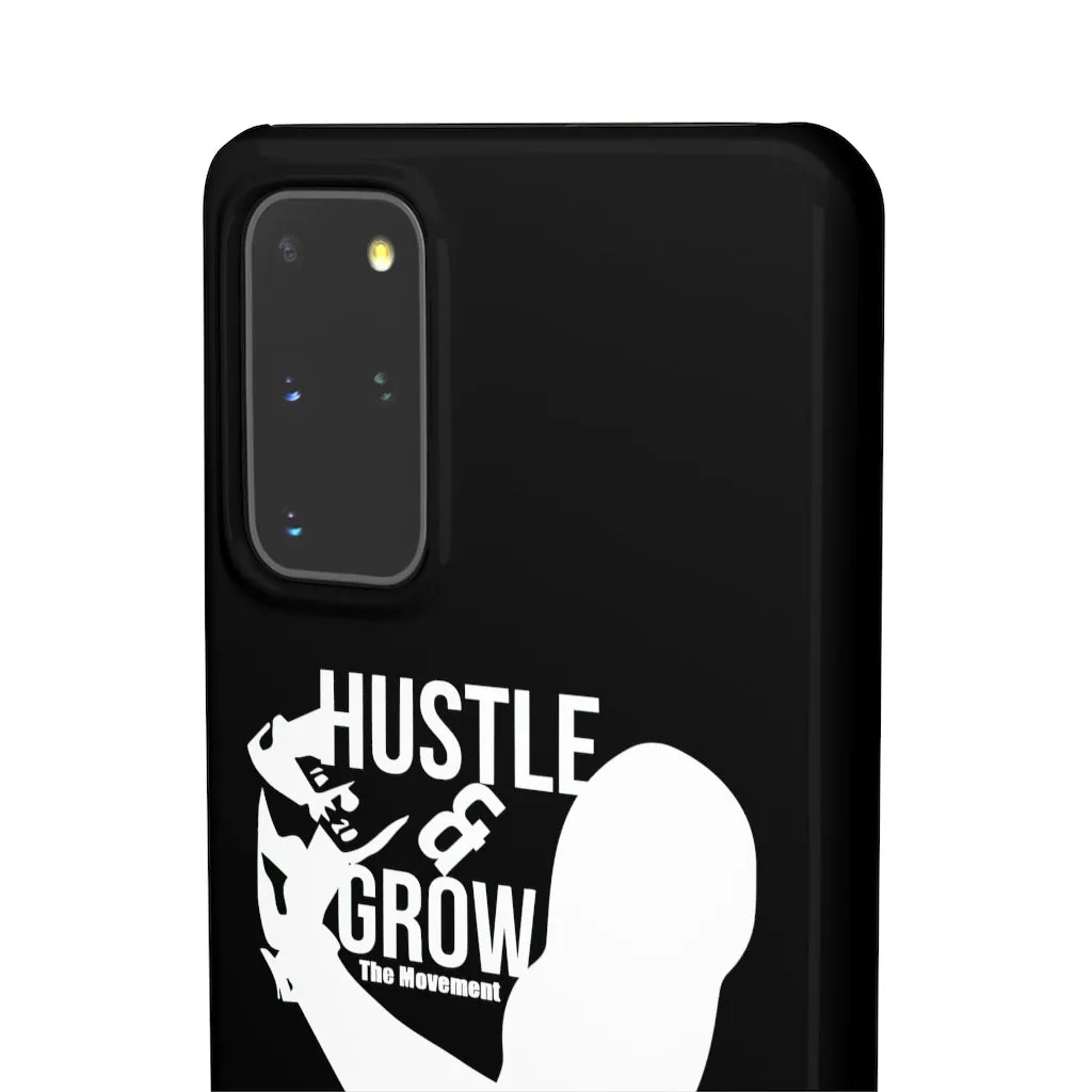 Hustle & Grow Snap Case (IPhone/Samsung Galaxy) (Black)