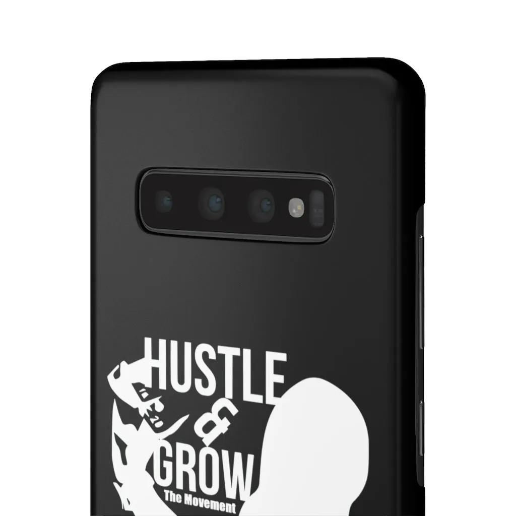 Hustle & Grow Snap Case (IPhone/Samsung Galaxy) (Black)