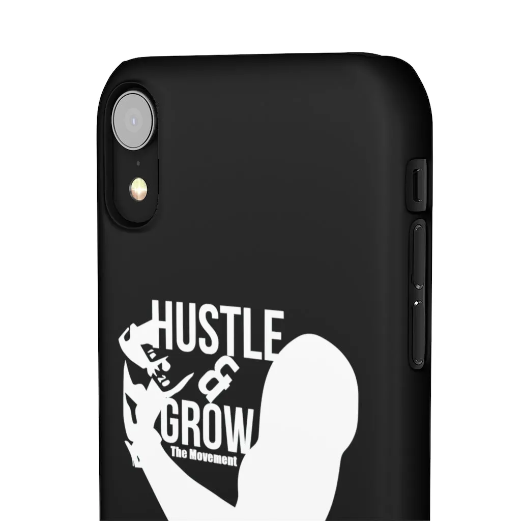 Hustle & Grow Snap Case (IPhone/Samsung Galaxy) (Black)