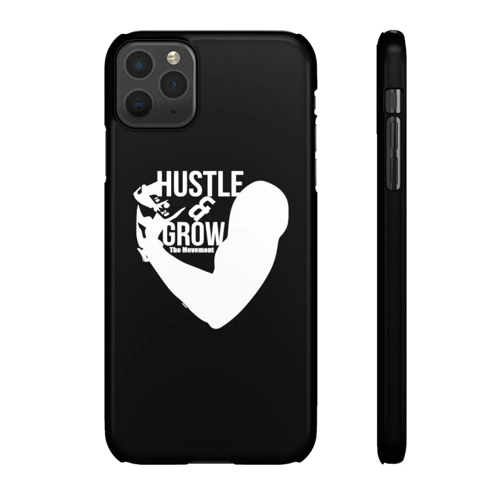 Hustle & Grow Snap Case (IPhone/Samsung Galaxy) (Black)
