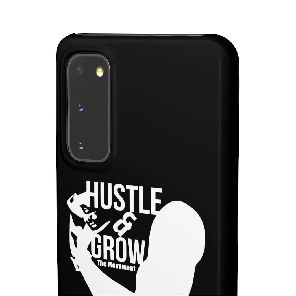 Hustle & Grow Snap Case (IPhone/Samsung Galaxy) (Black)