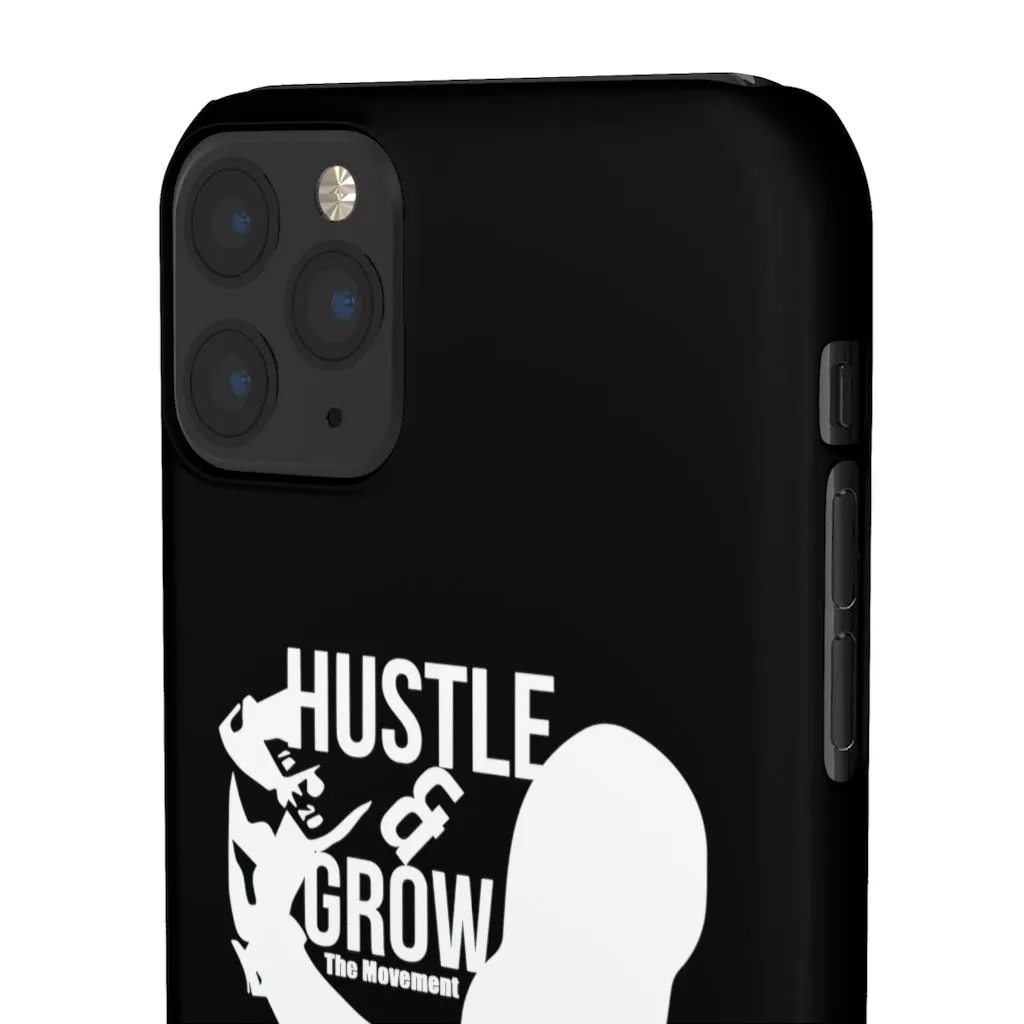 Hustle & Grow Snap Case (IPhone/Samsung Galaxy) (Black)