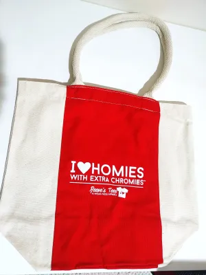 I Love Homies with Extra Chromies&reg; Thick Canvas Tote