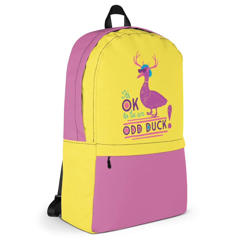 It's OK to be an Odd Duck! Backpack