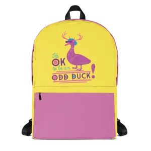 It's OK to be an Odd Duck! Backpack