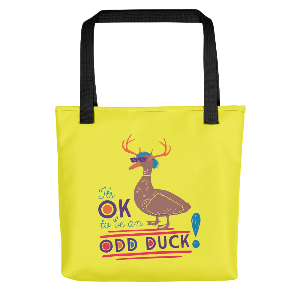 It's OK to be an Odd Duck! Tote Bag (Men's Colors)