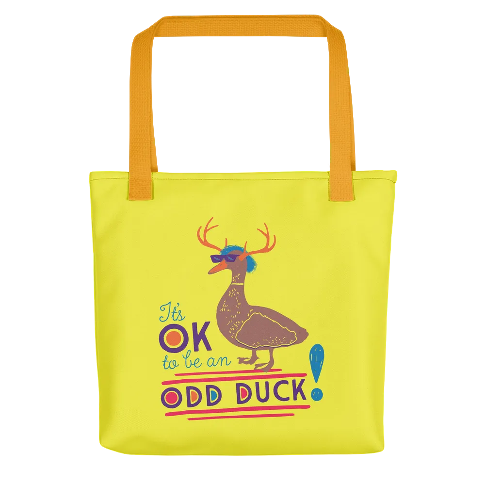 It's OK to be an Odd Duck! Tote Bag (Men's Colors)