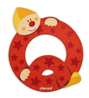 Janod Clown Letters Q