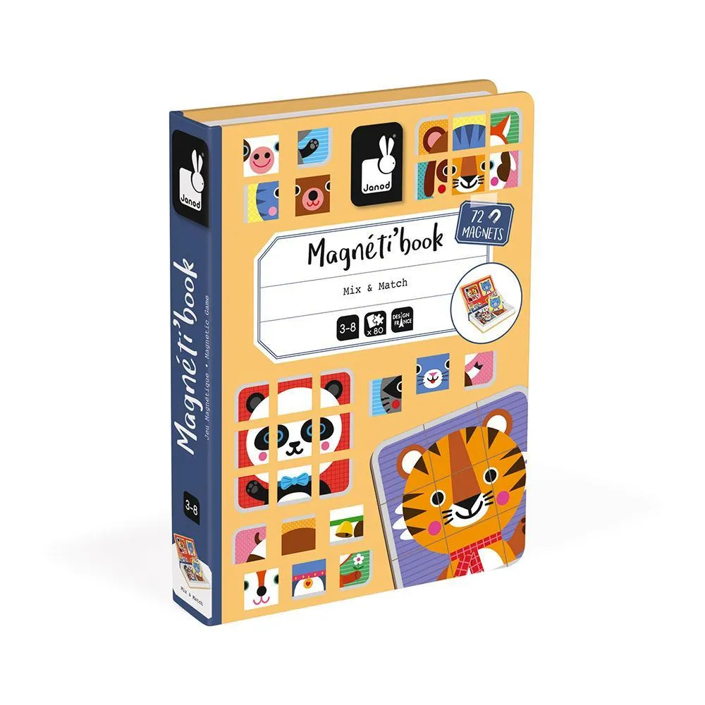 Janod Magnetibook (Mix & Match)