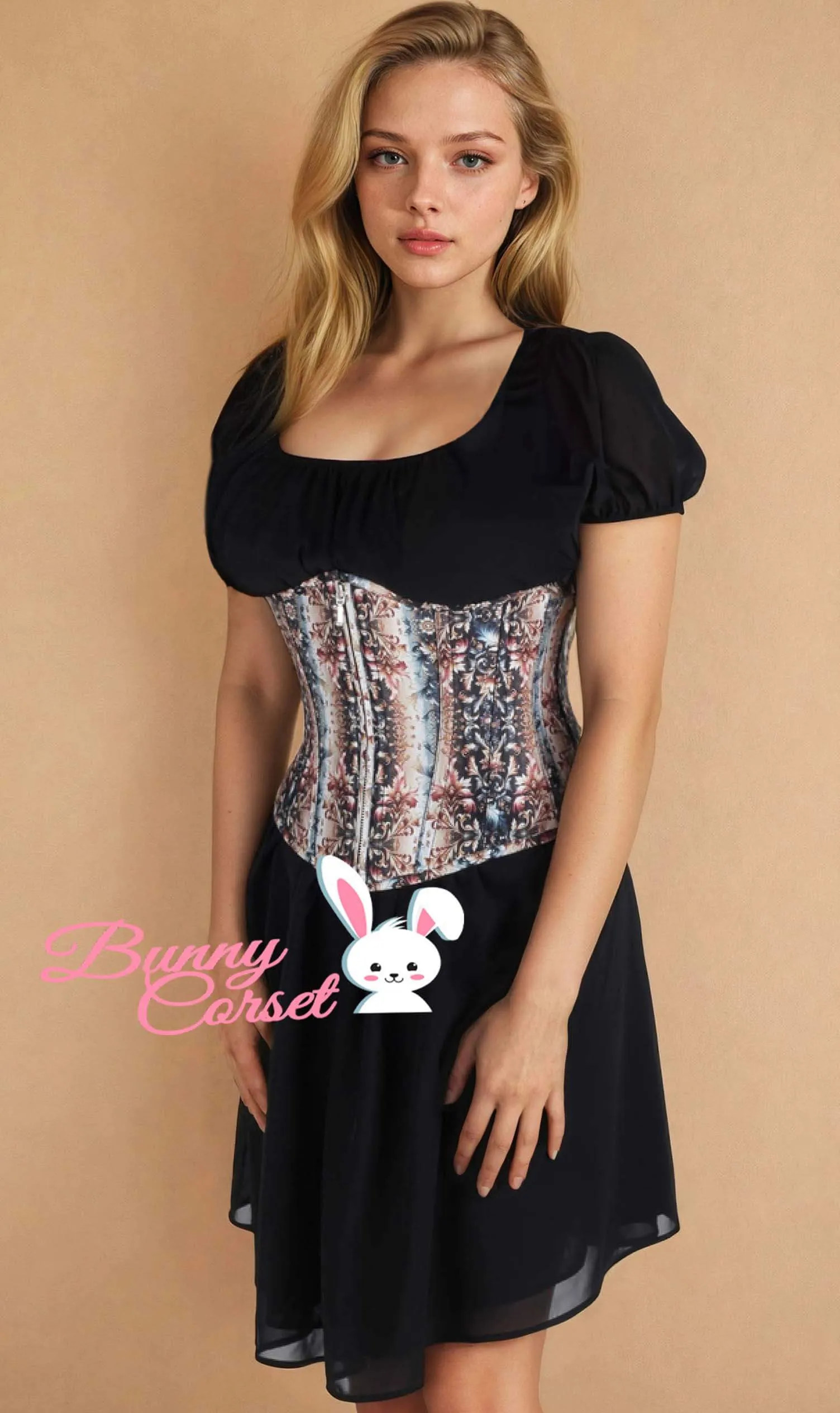 Jasonna Steel Boned Corset