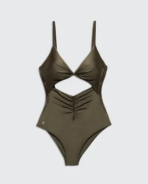 Jordan One-piece Shiny Olive