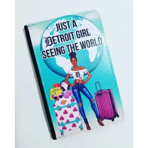 Just a (Insert City) Girl passport cover wallet and/or Luggage Tag | Passport Cover | Passport Wallet | Passport Cover