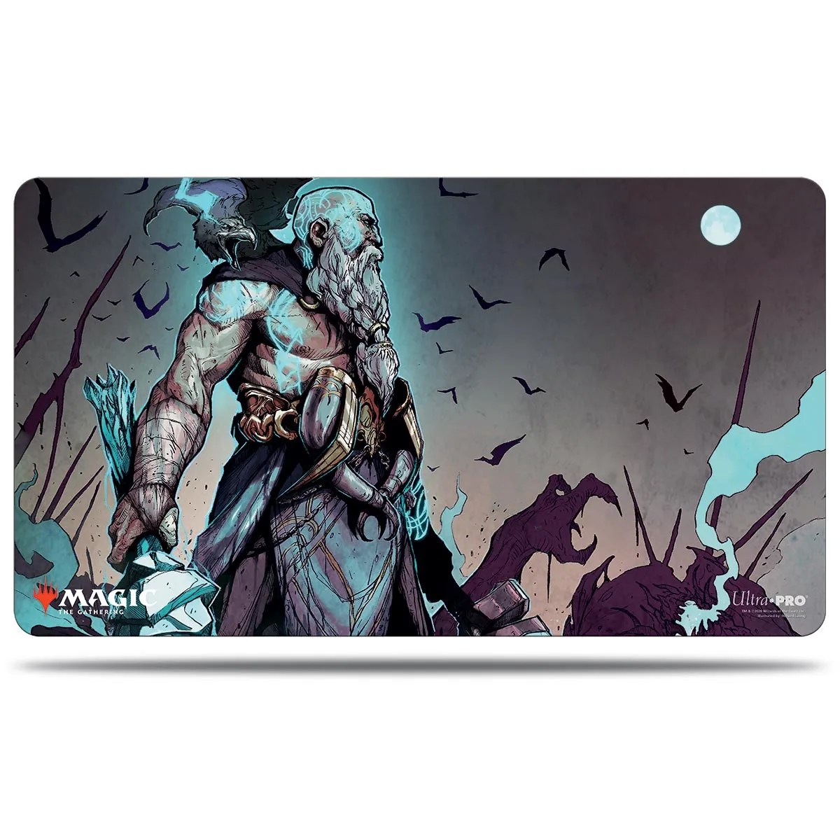 Kaldheim Playmat Alrund, God of the Cosmos for Magic: The Gathering