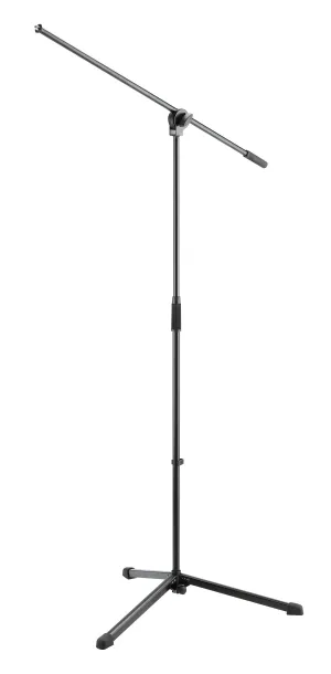 K&M Baseline (25400) Boom Microphone Stand - Black